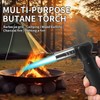 2 Pack Refillable Butane Torch Lighter with Adjustable Jet Flame,