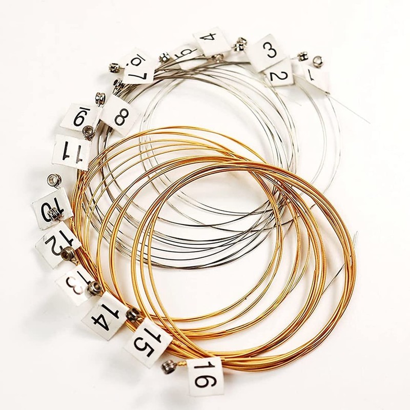 Ahvqevn 21 String Liar Harp Strings Small Harp String Accessories