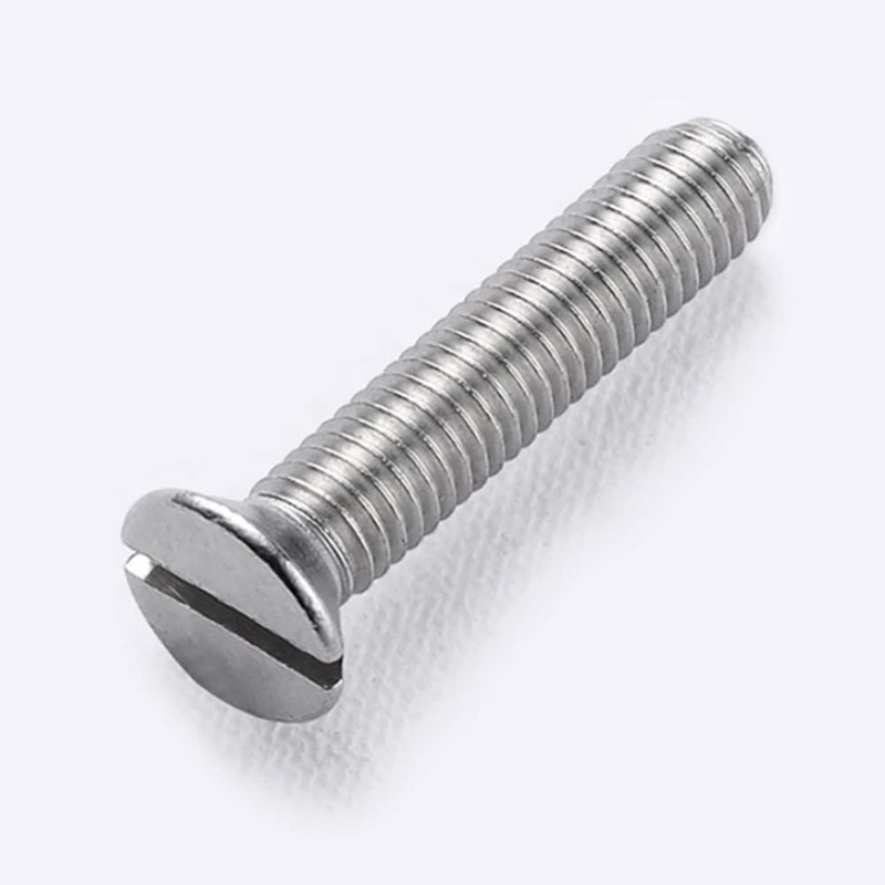 CONPHERON Countersunk Screws Stainless Steel Countersunk Head Slotted Machine Screws