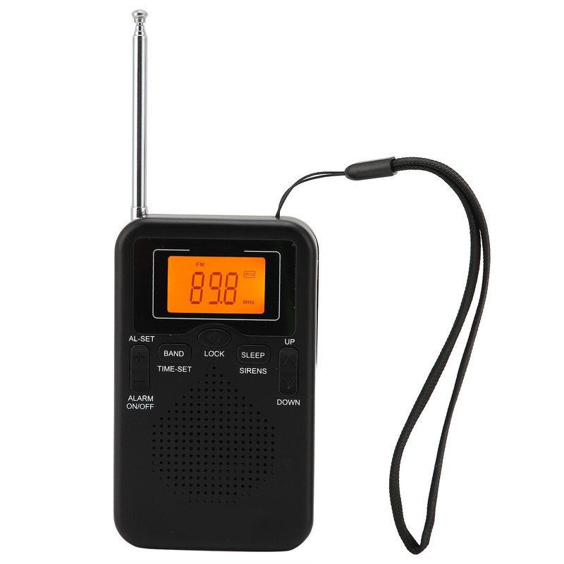Portable Pocket Radio Digital AM FM Radio Receiver with Long