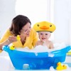 JAHEMU Baby Shower Cap Safe Shampoo Cap with Adjustable Ducklings