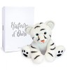 In Histoire d'Ours Soft Toy for Babies, 25 cm, White