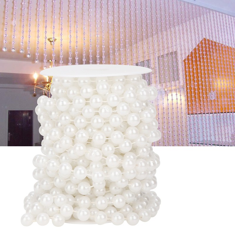 12 mm Imitation Pearl 10 m Connecting Beads Curtain Home