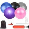 MOMPLUS 9 Inch Exercise Pilates Mini Yoga Balls Barre for