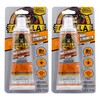 Gorilla Max Strength Construction Adhesive, Clear Glue, 2.5 Ounce Squeeze