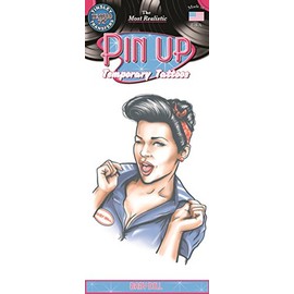 Tinsley Transfers Baby Doll Pin Up Temporary FX Tattoo