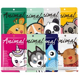 ARCHIDATE 10 Stück Tuchmasken Gesicht - Feuchtigkeitsspendende Gesichtsmaske - Gesichtsmasken Set für Frauen - Masken Beauty Produkte - Sheet Mask Beauty Set Damen - Tuchmasken Set Teenager Mädchen