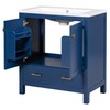 Uneeruiqy Bathroom Vanity, One Size, Blue