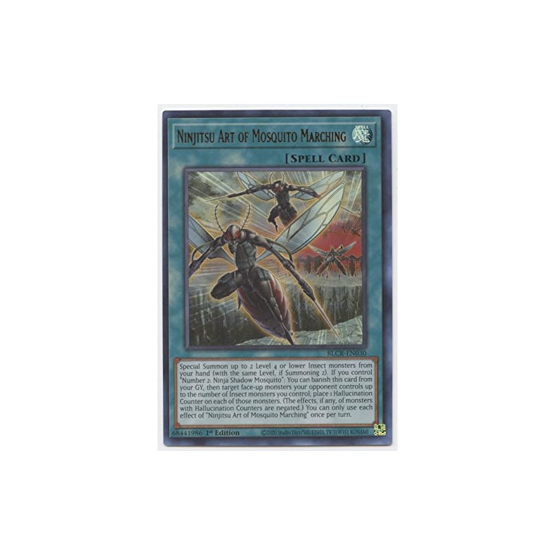 Ninjitsu Art of Mosquito Marching - BLCR-EN030 - Ultra Rare