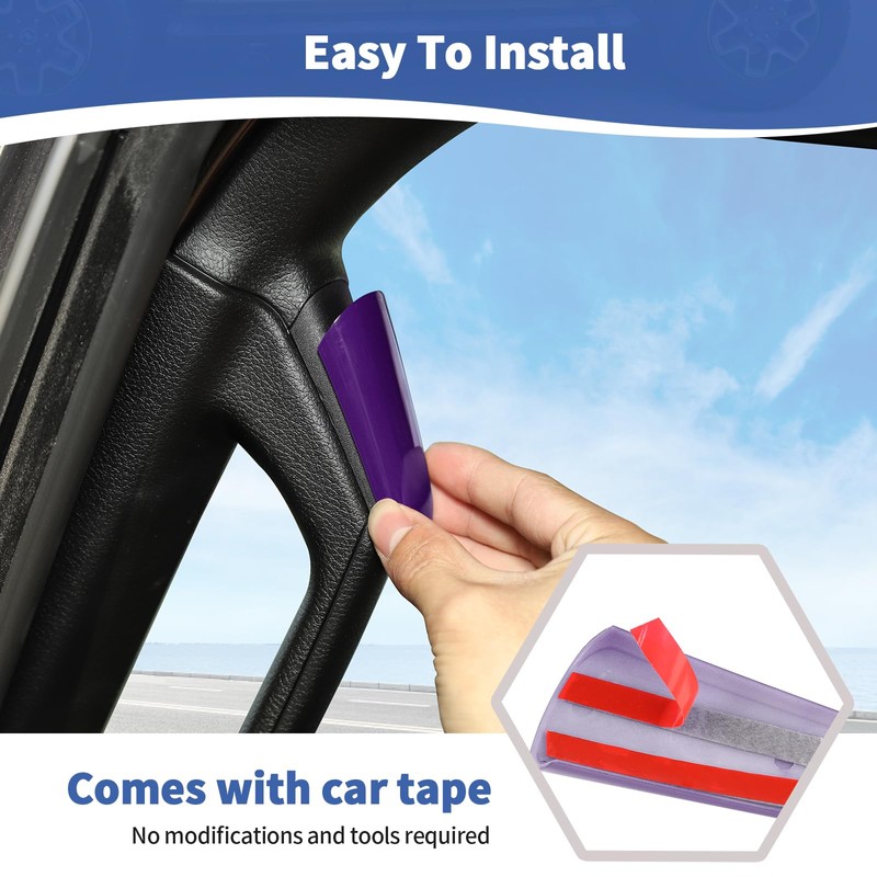 RT-TCZ for Jeep JL A Pillar Grab Handles Cover Trim