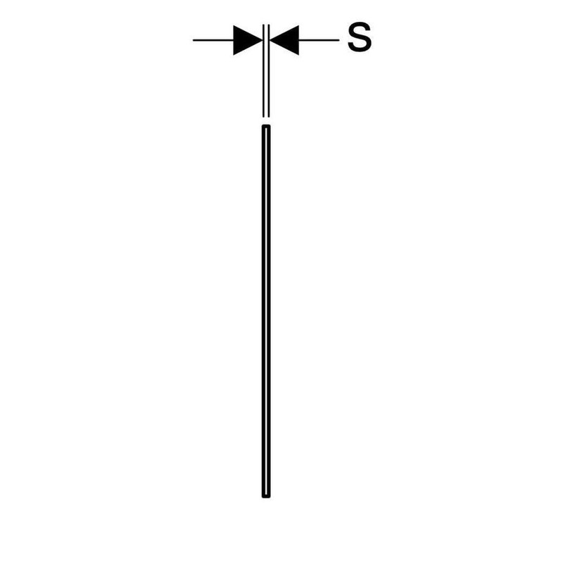 Geberit – WC support frame suspended-WC and sound insulation for