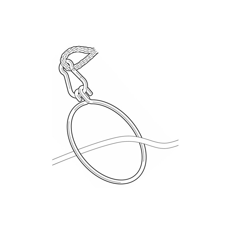 Ironwood Pacific Anchor Ring Anchor Puller with Clip and Rope