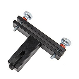 1Pcs Yootones Violin Bridge Fitting Tool Violin Metal Bridge Holder Compatible with Adjustable Violin Luthier Tool (Black)