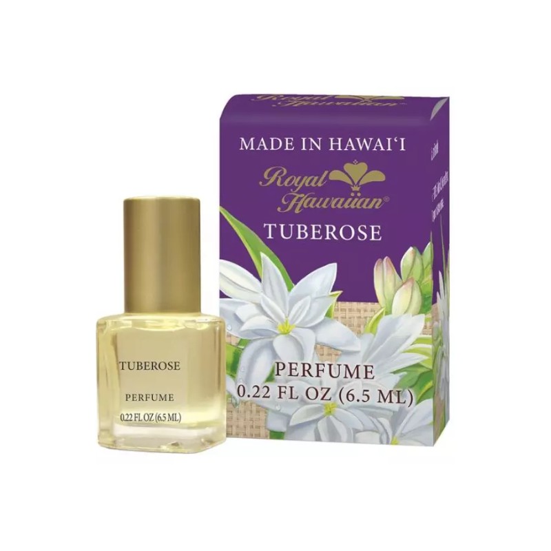 Hawaii Tuberose Flower Cologne By Royal Hawaiian Perfumes .22 fl