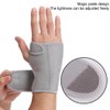 2 Pcs Wrist Brace with Steel Plate for Carpal Tunnel