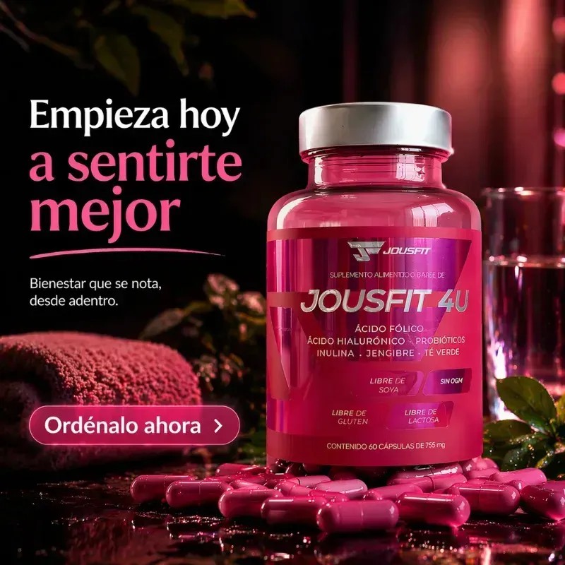 Jousfit4u Ácido Fólico Probióticos Cápsulas