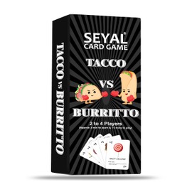 Tacco vs Burritto: The Ultimate Strategic Showdown – A Fun & Fast-Paced Card Game of Tactics and Survival Card Game for Fun and Joy - Seyal Card Game