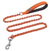 S-ETOVUS Dog Leash Chew Proof, Chain Leash Anti Chew Dog