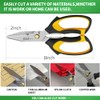 stedi 9-inch Professional Scissor Heavy Duty, Cardboard and Carpet Shears,