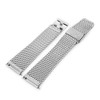 MiLTAT 19 mm Quick Release Tapered Milanese Mesh Watch Strap