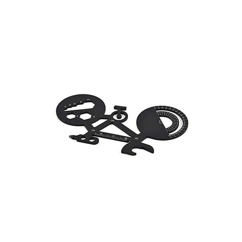IKAAR Bicycle Shape Wrench Multi Tool Multi-purpose Mountain Bike Spoke