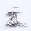 GSKMOTOR Engine Bolts KIT Stainless for SBC Chevy Small Block