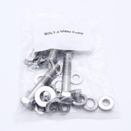 GSKMOTOR Engine Bolts KIT Stainless for SBC Chevy Small Block 265 283 305 327 350 400 HEX Set