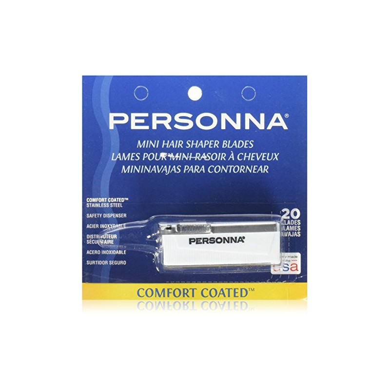 Personna Mini hair Shaper Blades 20-pk.