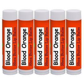 Northridge Oak - 100% All Natural Lip Balm - Blood Orange 5 Pack