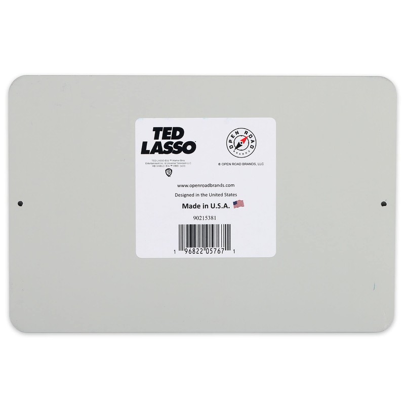 Open Road Brands Ted Lasso Believe Metal Sign - Small