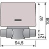 Orkli Two-Way Zone Valve 3/4 Inch Male Thread with Motor
