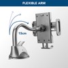 Cellularline | Hug Flexi - Universal | Auto-Smartphone-Halterung mit Saugnapf-Befestigung