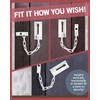 Jack N’ Drill Chain Door Guard with Lock - 2