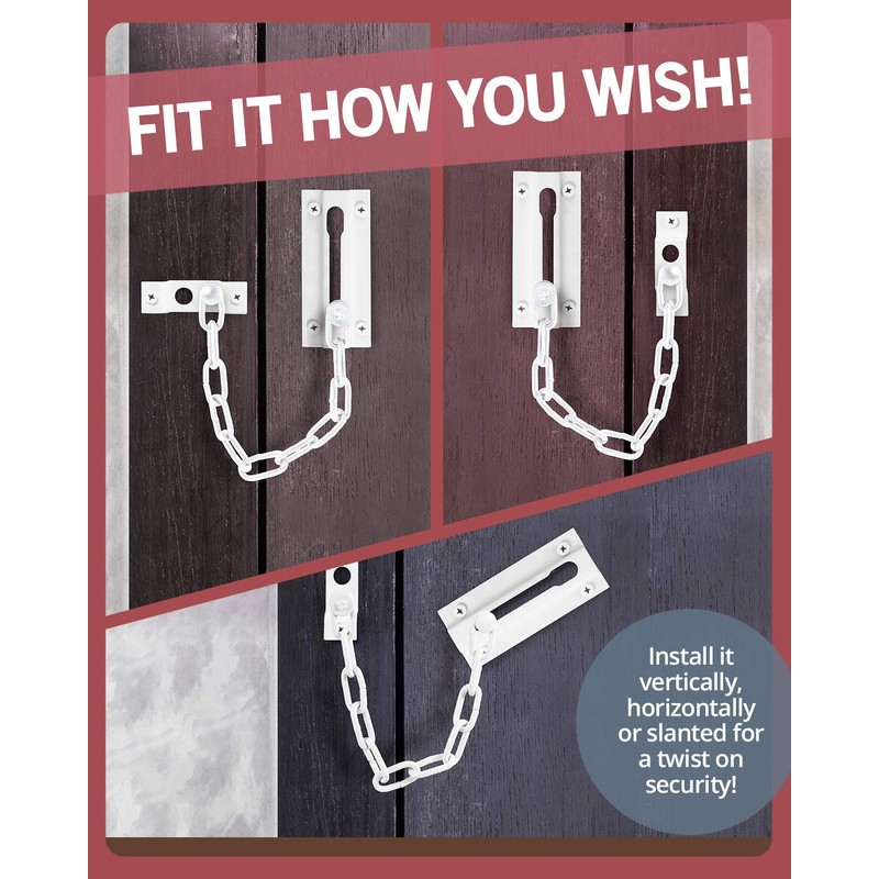 Jack N’ Drill Chain Door Guard with Lock - 2