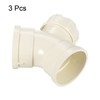 PATIKIL 2" 45 Degree Elbow Pipe Fitting with Opening, 2