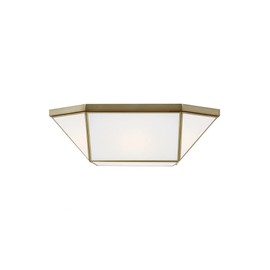 Generation Lighting 7679454-848 Morrison - 4 Light Flush Mount, Finish Color: Satin Brass,