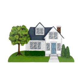 Roeda Brighten Your Life 60053m Everyday House Magnetic Art Scene Seasonal Display Board