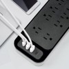 Sozomo Enchufe Plano,Multicontacto Regleta Extension Electrica con Protector Supresor de