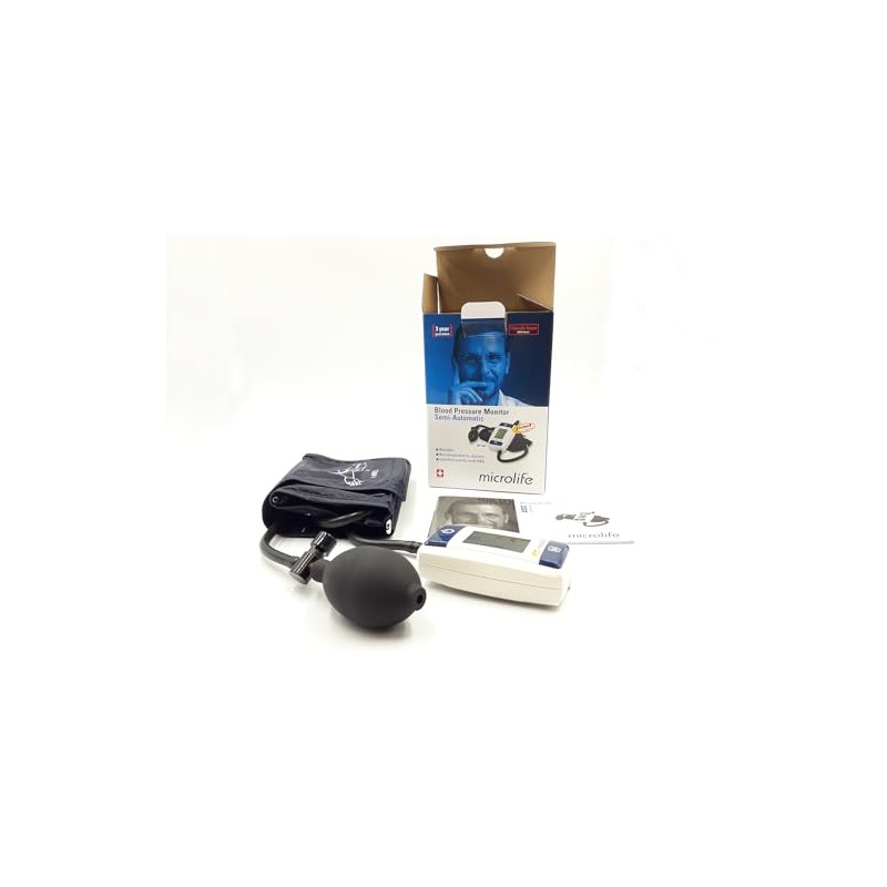 Baumanometro digital de brazo semi automatico Microlife BPA50