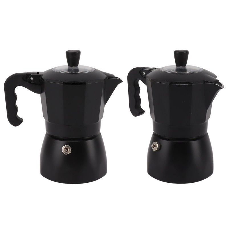 Moka Pot Italian Coffee Maker Easy To Operate Aluminum Coffee