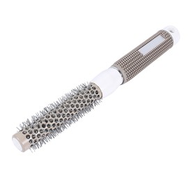 VIFERR Salon Hairdressing Brushes High Temperature Resistant Round Ceramic Iron Comb (32mm)