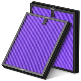 Cabiclean 3-in-1 H13 True HEPA Replacement Filters for MORENTO HY4866, WESTHEY HY4866, YIOU M1 Air Purifier, 2 Pack