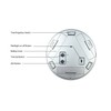 Itian Digital LCD Snooze Projection Alarm Clock Colourful LED Change