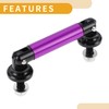 Partuto 2pcs 45mm/1.77in Car Splitter Support Rods Adjustable Front Rear