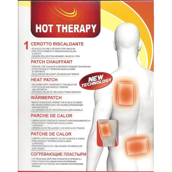 Heat Plasters 10 x 13 cm Pack of 5