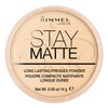 Rimmel London Stay Matte - 001 Transparent - Pressed Powder,