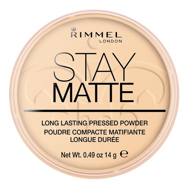 Rimmel London Stay Matte - 001 Transparent - Pressed Powder,