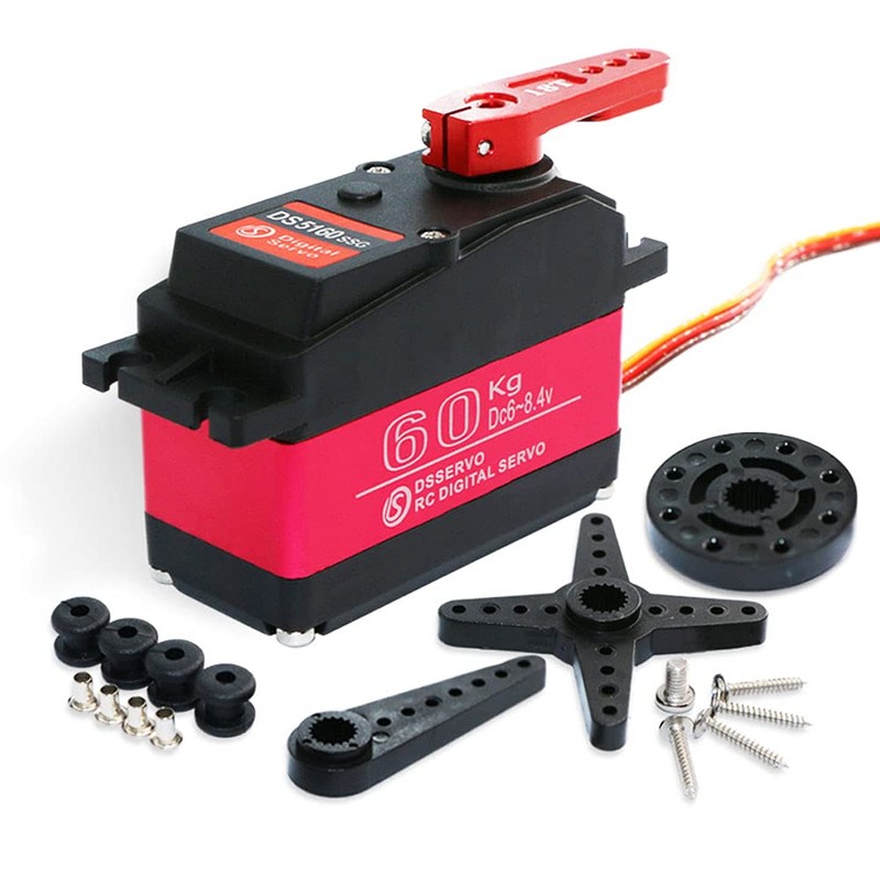 ANNIMOS 60KG Digital Servo 8.4V High Voltage Stainless Steel Gear
