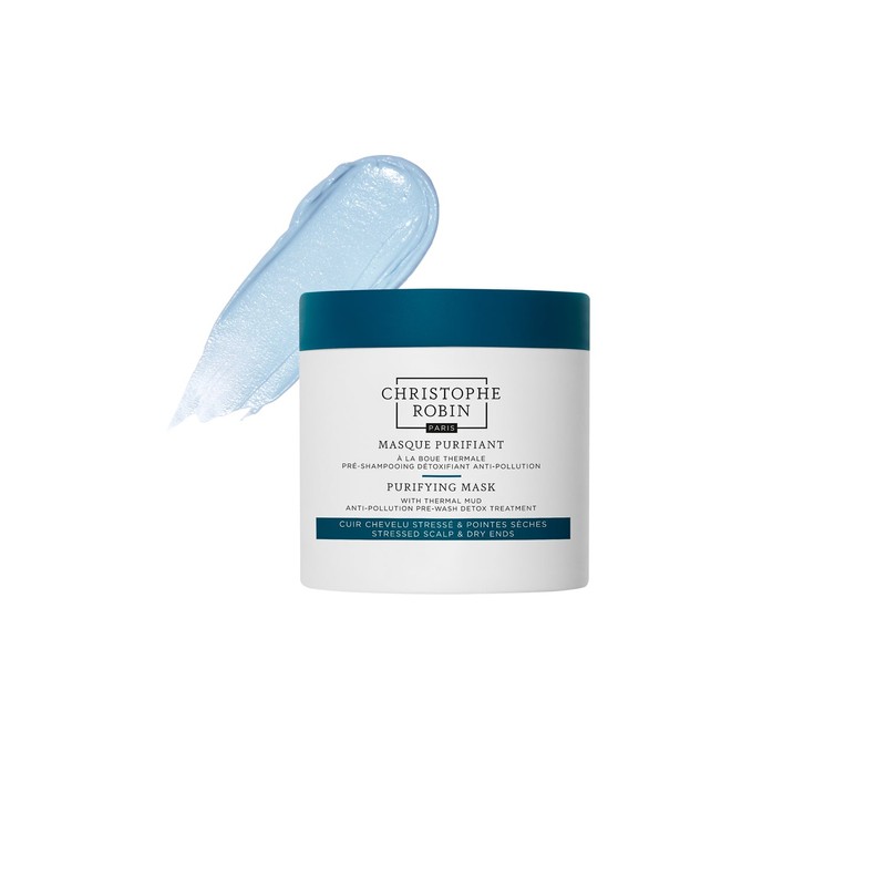 Christophe Robin Purifying Mask With Thermal Mud 250ml
