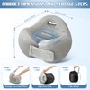 Neck Pillow for Airplanes,Portable Adjustable Travel Pillow with 360° Support,Memory